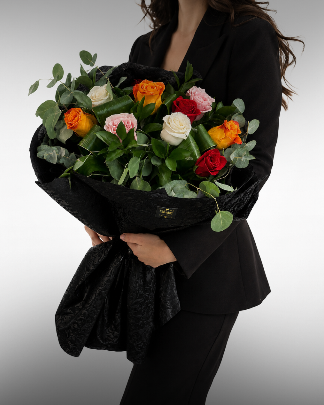 Bouquet Inês – Bouquet Rosas Frescas Mistas