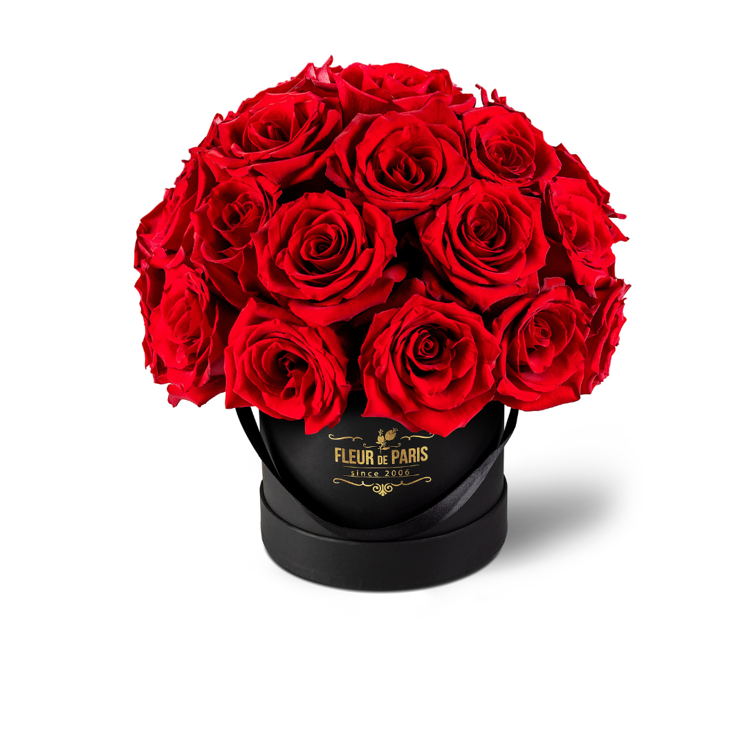 Bouquet Afrodita em Caixa Premium Preta