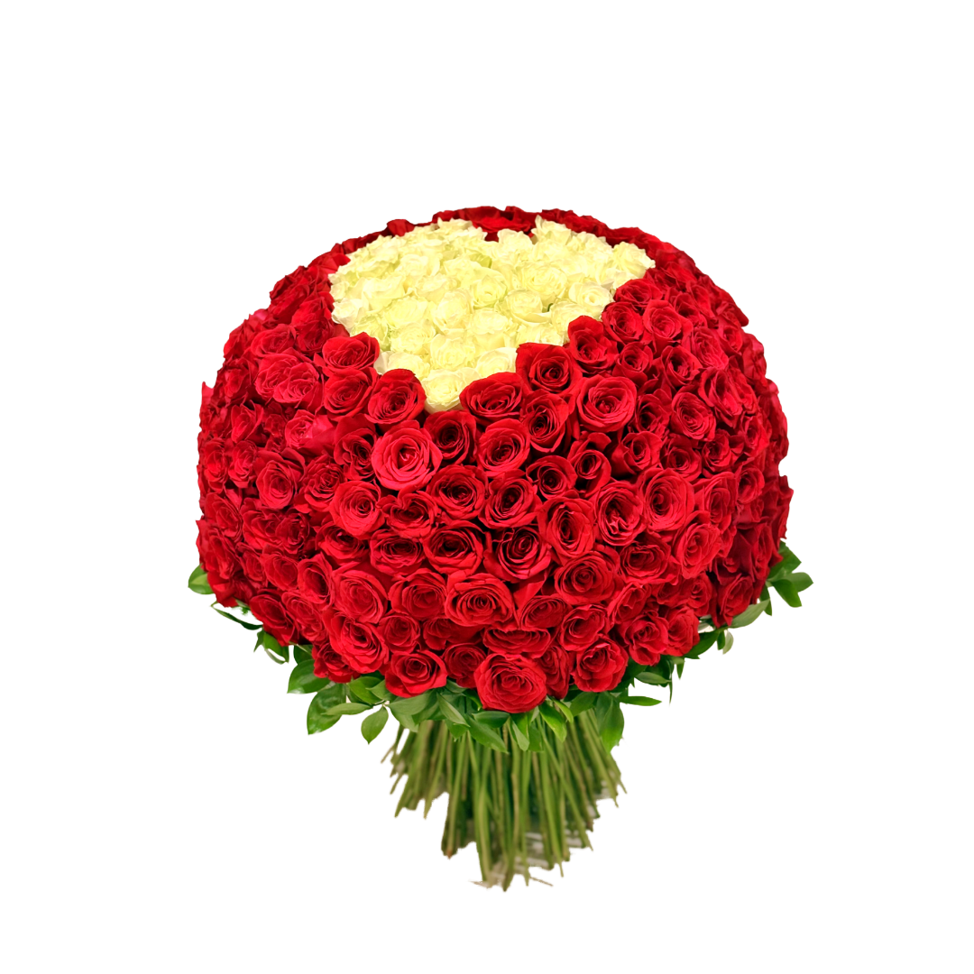 Bouquet Desejo Majestoso- 320 Rosas