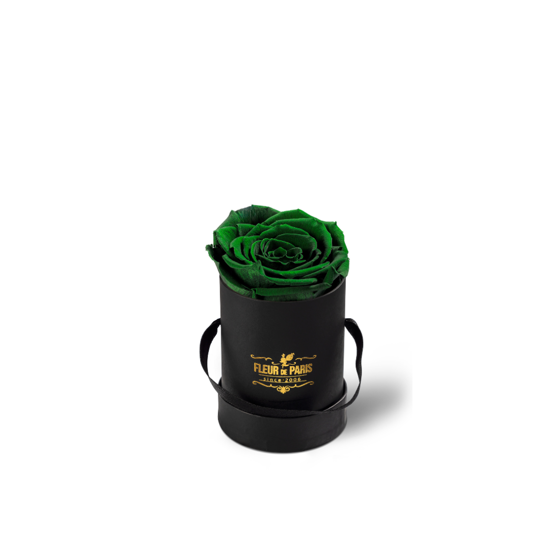 Caixa Premium Preta - Tamanho Mini - Rosas Infinity