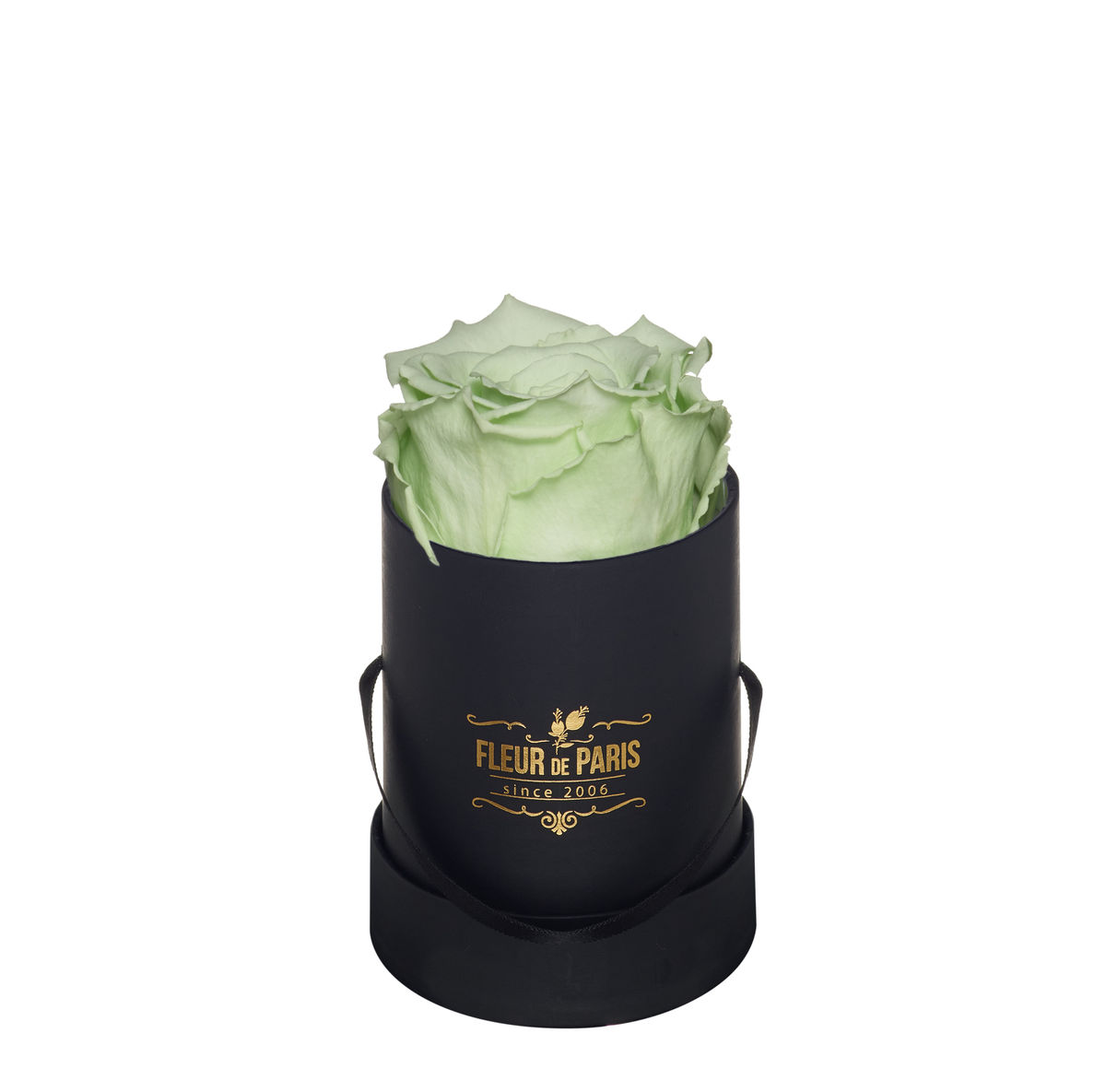 Caixa Premium Preta - Tamanho Mini - Rosas Infinity