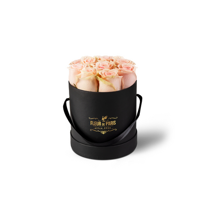 Premium Black Box - Small Size - Fresh Roses