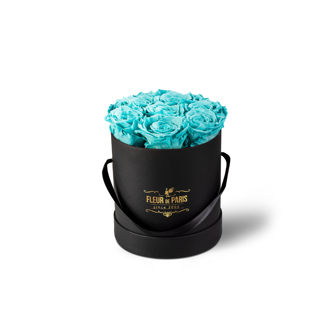 Premium Black Box - Small Size - Infinity Roses